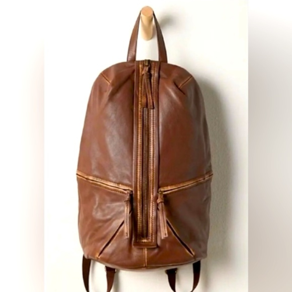 Free People Leather Backpa  New